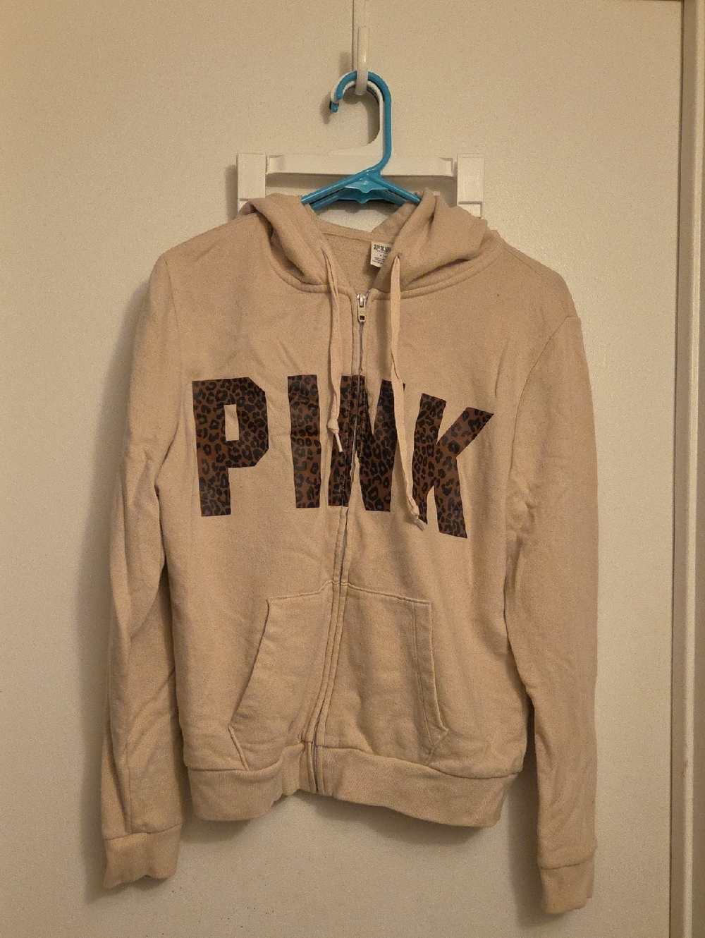 PINK Victoria's Secret Beige Cozy Hoodie